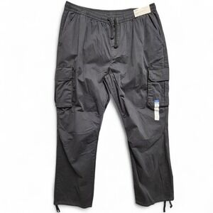 Arizona Jean Co Relaxed Flex Cargo Pants Mens 2XLT Big & Tall Drawstring NEW
